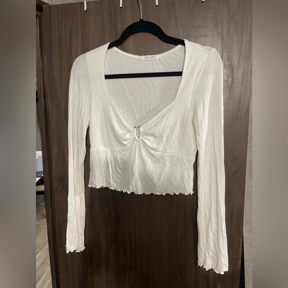 White Long Sleeve Dress shirt